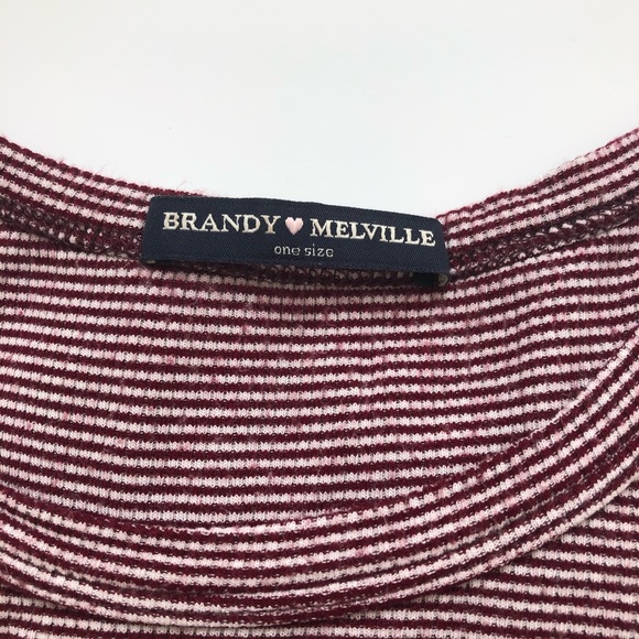 Stripped Brandy Melville top - Picture 3 of 3